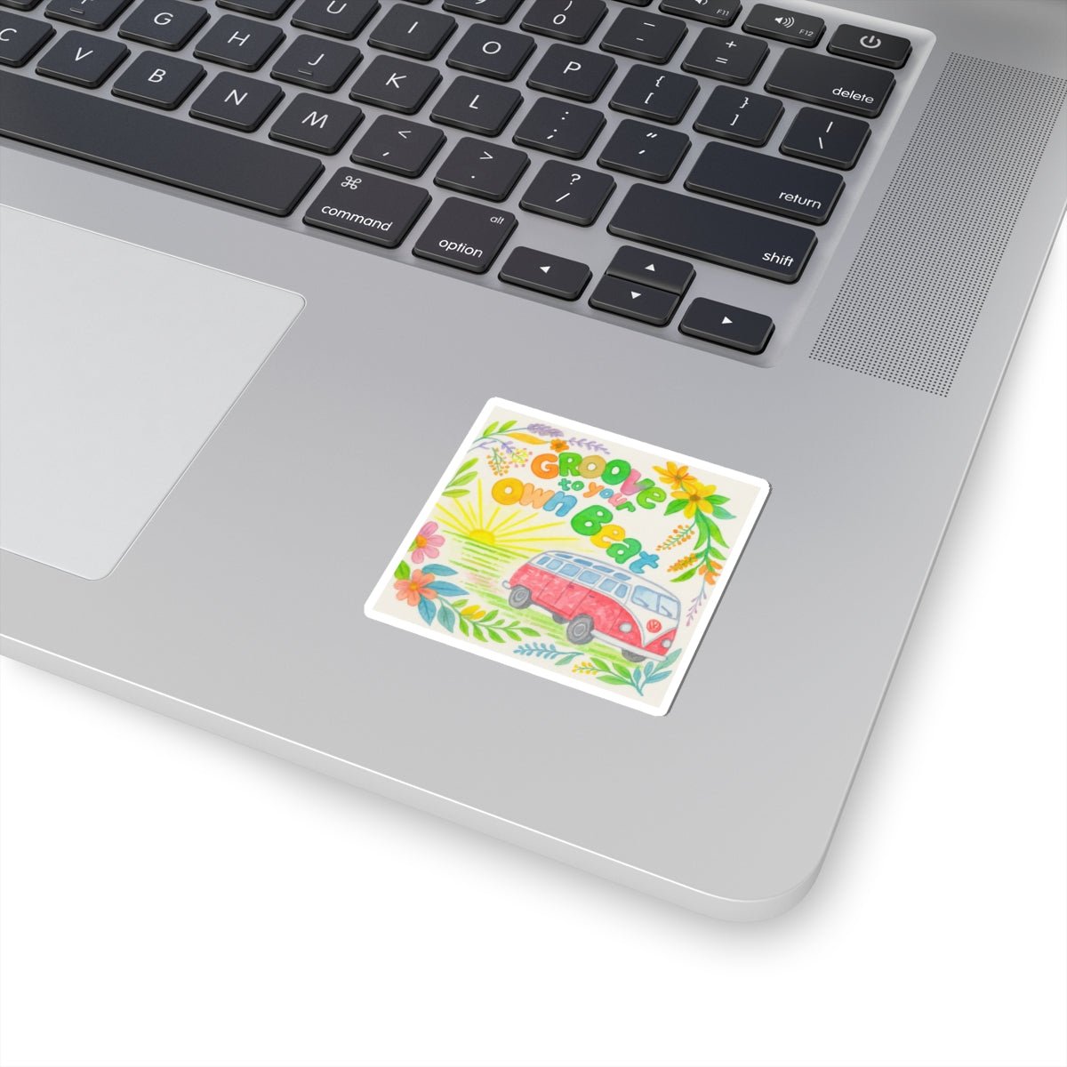 Groove to Your Own Beat Stickers Hippie Vibes - MoonShadow Creations