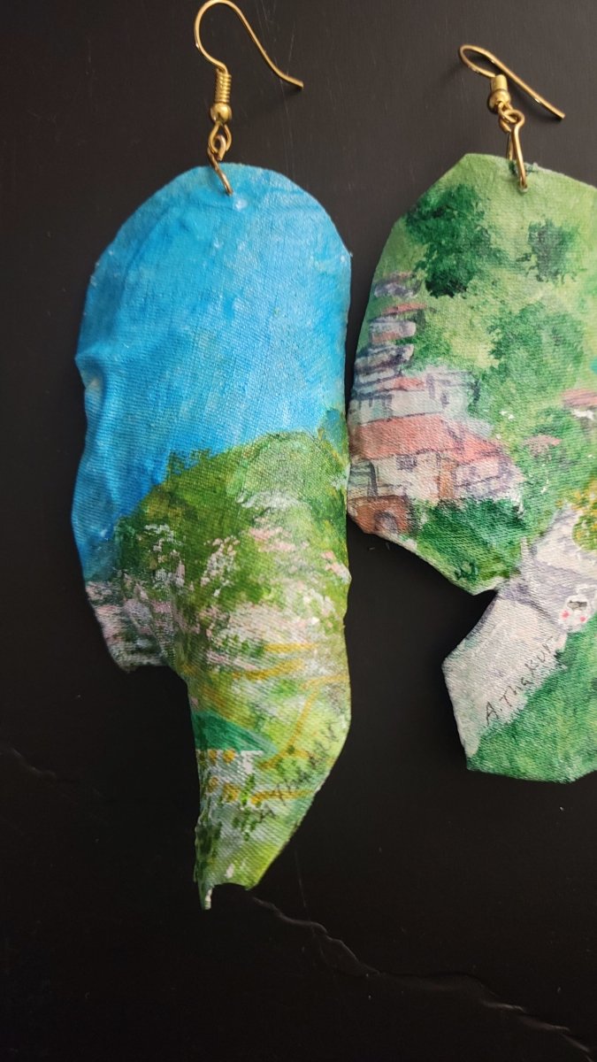 Land of Shoolini Earrings - Aisel Thakur