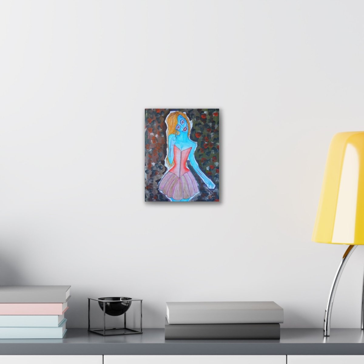 Do I Scare You? 8x10 on Print on Canvas - MoonShadow Creations