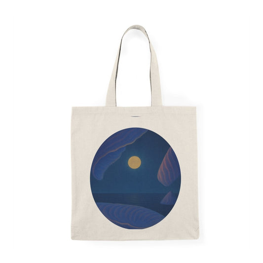 Moonlit Nature Tote Bag - Eco - Friendly Canvas Tote for Eco - Conscious Individuals - MoonShadow Creations