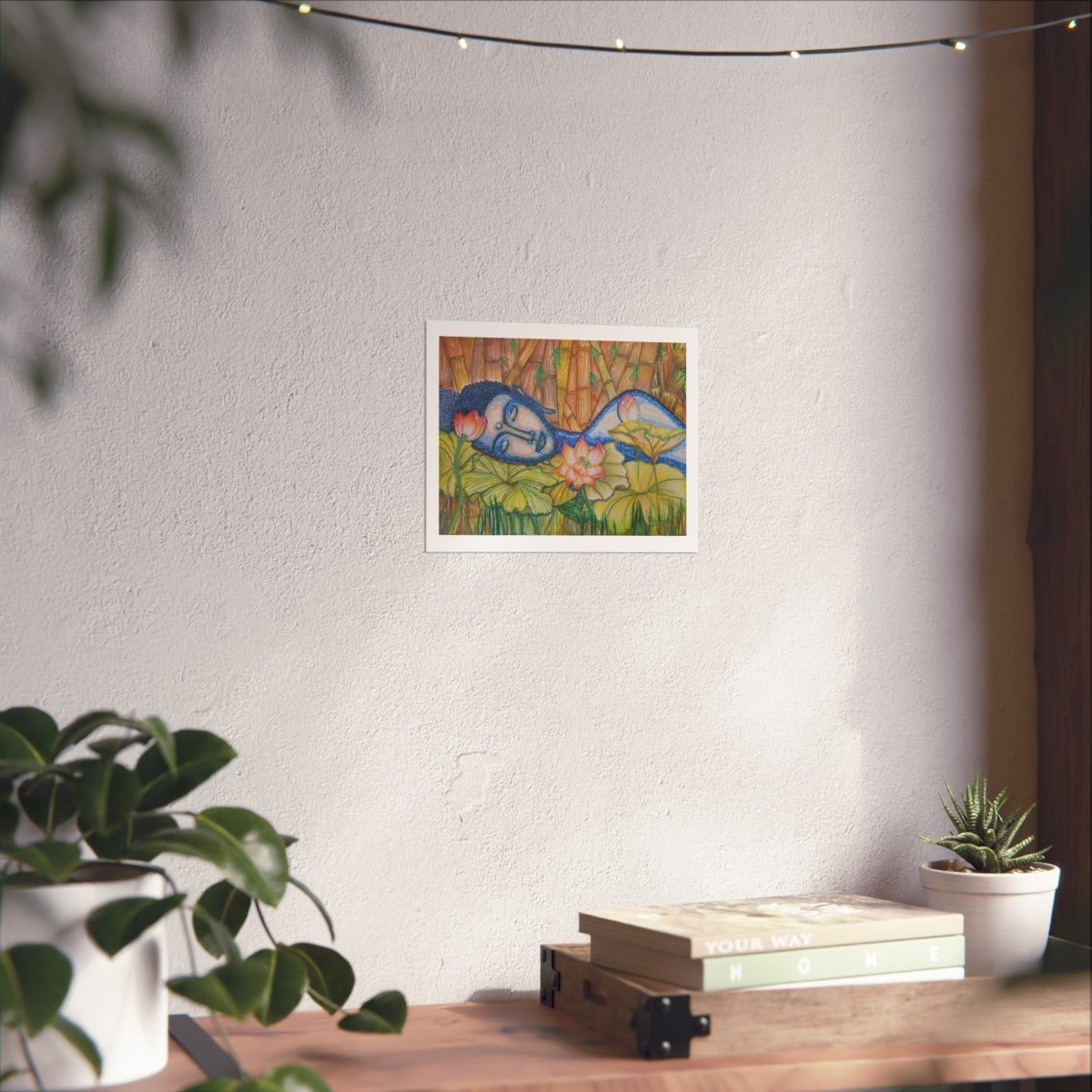 The Awakened One Also Sleeps - [Art Print] {8" X 10"} - MoonShadow Creations