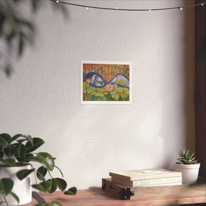 The Awakened One Also Sleeps - [Art Print] {8" X 10"} - MoonShadow Creations