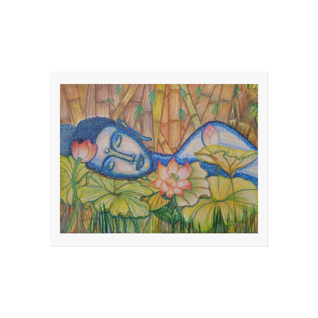 The Awakened One Also Sleeps - [Art Print] {8" X 10"} - MoonShadow Creations