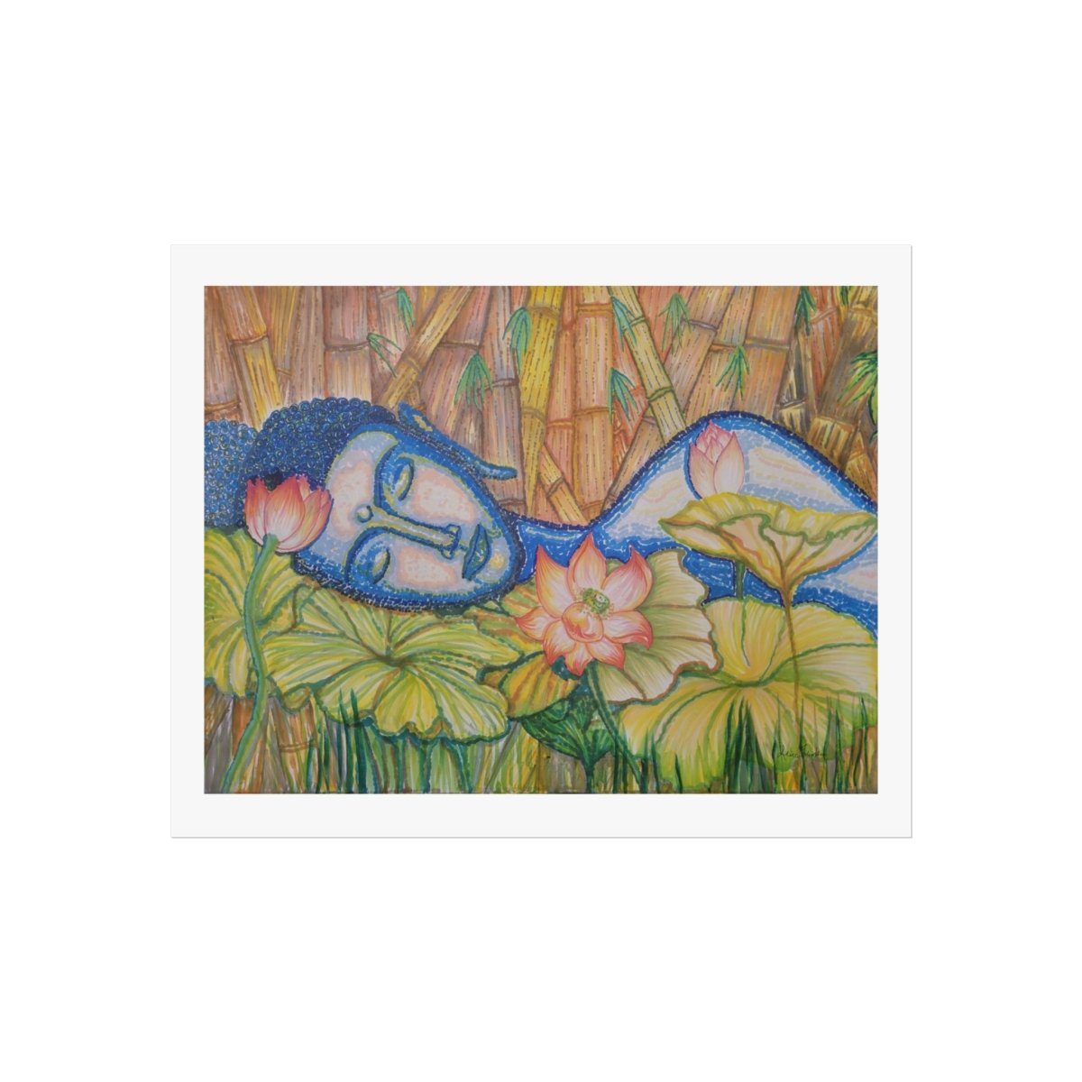 The Awakened One Also Sleeps - [Art Print] {8" X 10"} - MoonShadow Creations