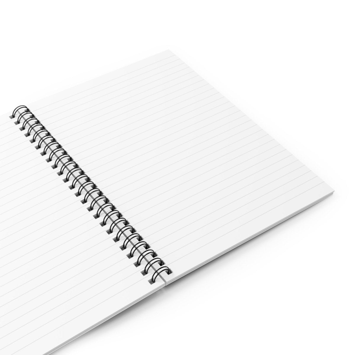 Scenic Bicycle Spiral Notebook - Ruled Line for Nature Lovers - MoonShadow Creations