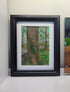 You Look Good In Blue (Original Painting) 8"x10" Frame - Aisel Thakur