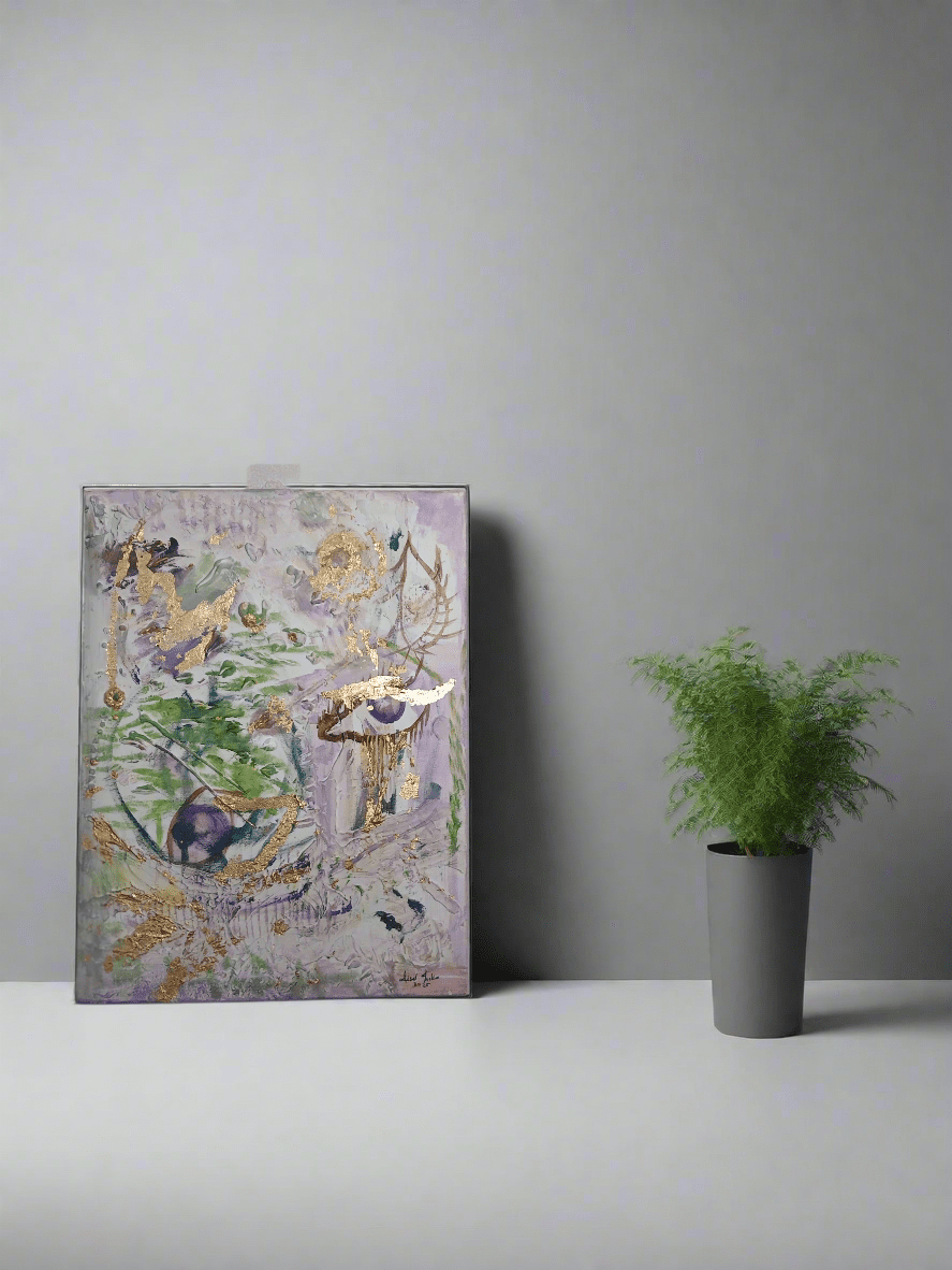 A Temple In Japan (16" x 20") - MoonShadow Creations