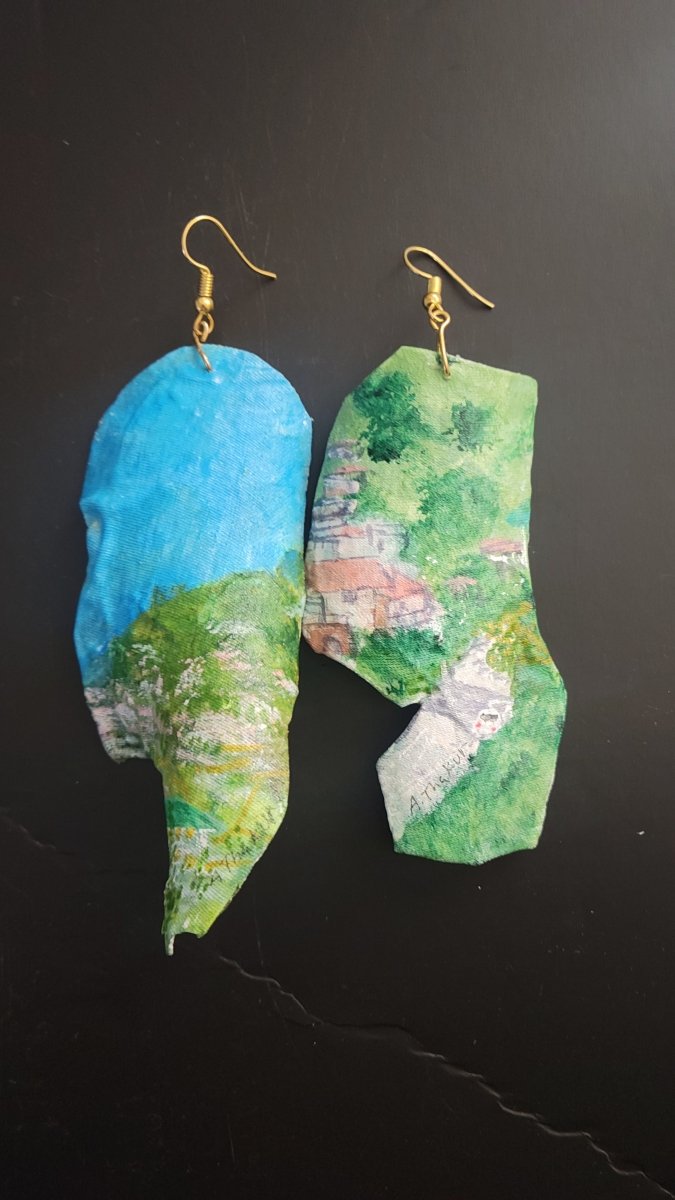 Land of Shoolini Earrings - Aisel Thakur