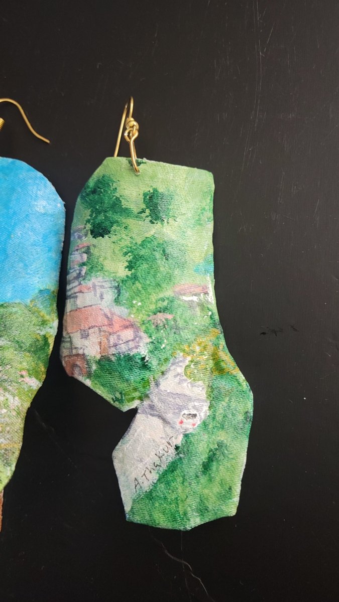 Land of Shoolini Earrings - Aisel Thakur