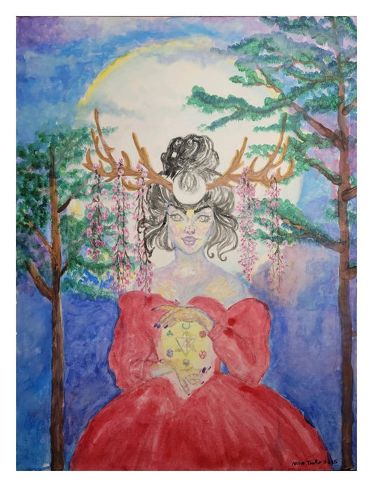 She Rises And Transforms (22" x 28") - MoonShadow Creations