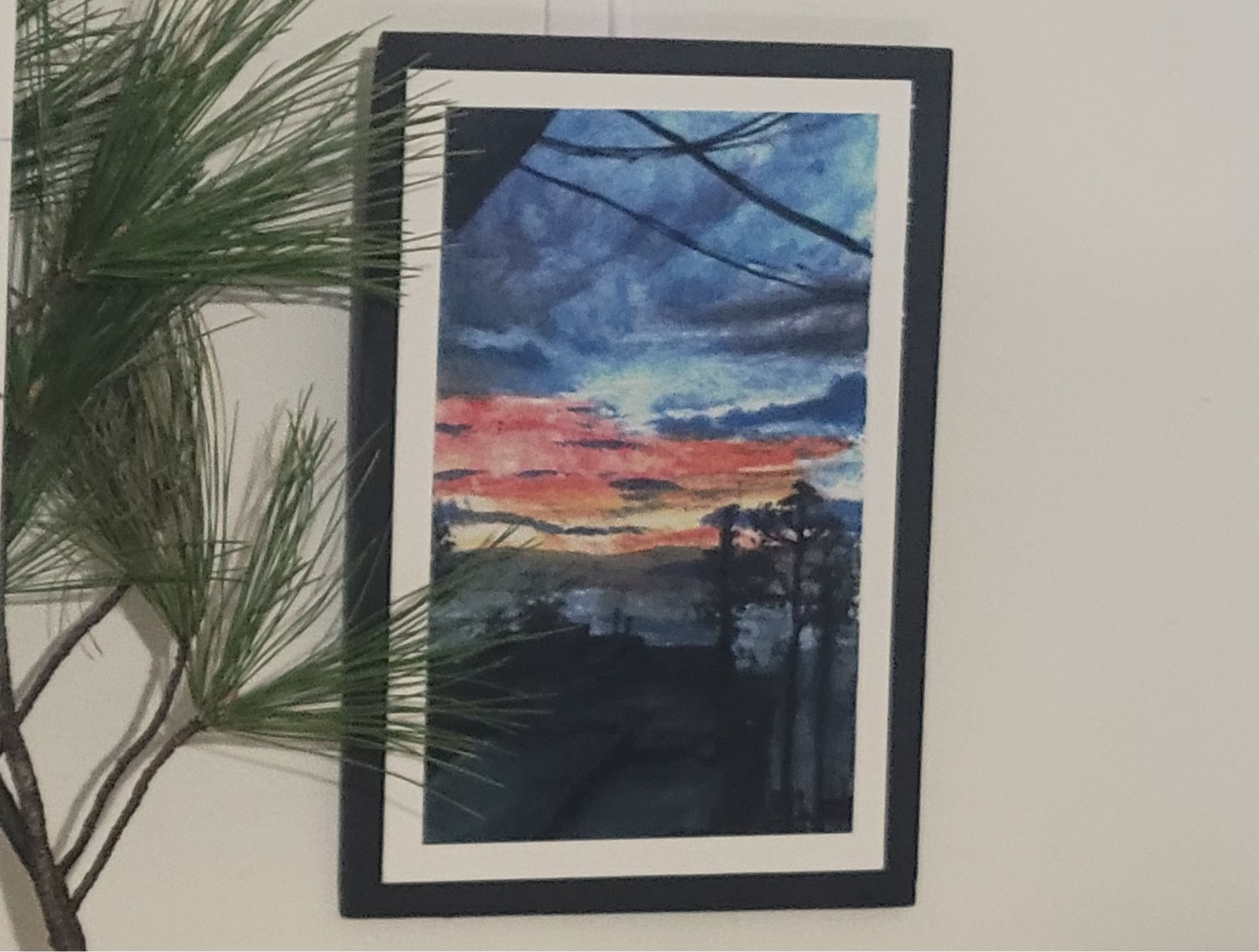 Crimson Sky For the Apple Of My Eye (Limited Edition Print)